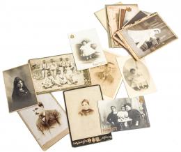 262 - LOTE DE FOTOGRAFÍAS CIRCA 1900