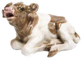 458 - "VACA" EN PORCELANA ROYAL COPENHAGEN