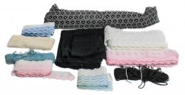 843 - GRAN LOTE DE CINTAS Y ENCAJES