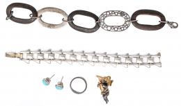 120 - LOTE DE JOYERÍA DE PLATA