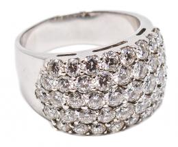60 - ANILLO CON BRILLANTES YANES