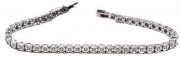 305 - PULSERA RIVIERE CON BRILLANTES
