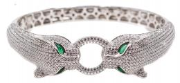 299 - PULSERA ESCLAVA CON PANTERAS