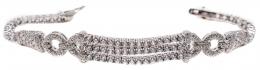 283 - PULSERA ANCHA CON CIRCONITAS