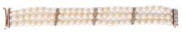 293 - PULSERA DE PERLAS DE PPS. S.XX