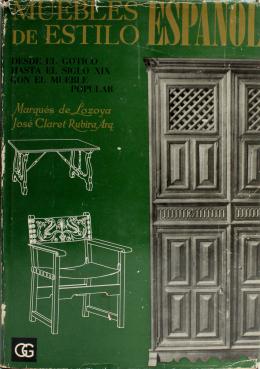 233 - "MUEBLES DE ESTILO ESPAÑOL"