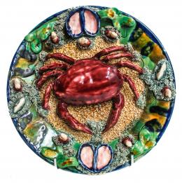 513 - PLATO DE ENGAÑO EN CERÁMICA