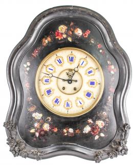 754 - RELOJ DE PARED ISABELINO. FINALES DEL SIGLO XIX