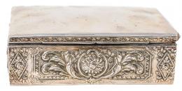 1045 - CAJA CIGARRERA DE PLATA
