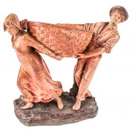 1194 - GRUPO ESCULTÓRICO ART NOUVEAU