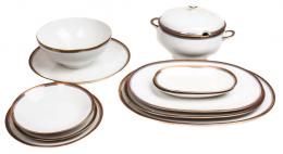734 - VAJILLA DE PORCELANA ALEMANA