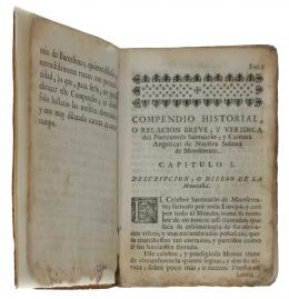 460 - LIBRO SOBRE MONTSERRAT CIRCA 1800