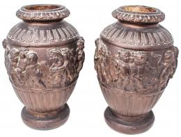 1098 - PAREJA DE JARRONES PRINCIPIOS DEL SIGLO XX