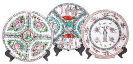 1288 - TRES PLATOS ORIENTALES
