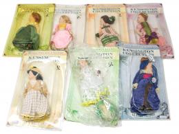 231 - LOTE DE SIETE MUÑECAS DE COLECCION