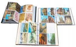 249 - TRES ALBUMS DE POSTALES 