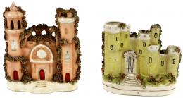 698 - "CASTILLOS" EN LOZA STAFFORD