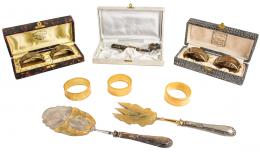 1379 - LOTE VARIADO DE CUBIERTOS Y SERVILLETEROS