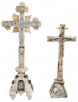 1296 - DOS CRUCES DE JERUSALEN DE PPS SXX