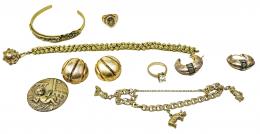 139 - LOTE DE JOYERÍA DE PLATA