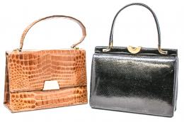 839 - DOS BOLSOS DE SEÑORA AÑOS 60