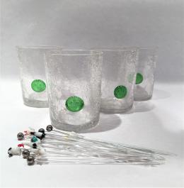 1397 - LOTE DE VASOS Y PINCHOS
