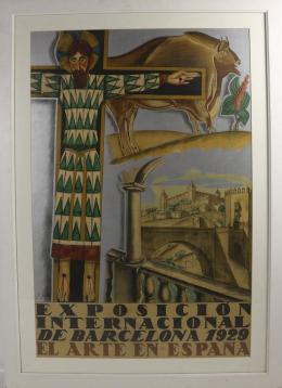 249 - CARTEL ENMARCADO