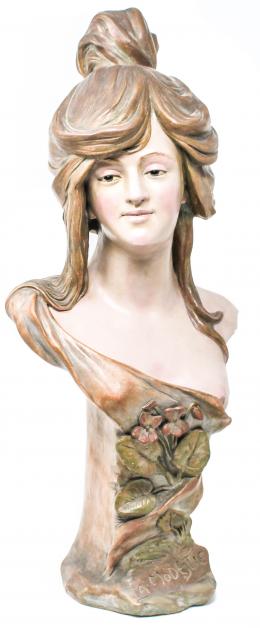 889 - BUSTO TERRACOTA "LA MODESTIA"
