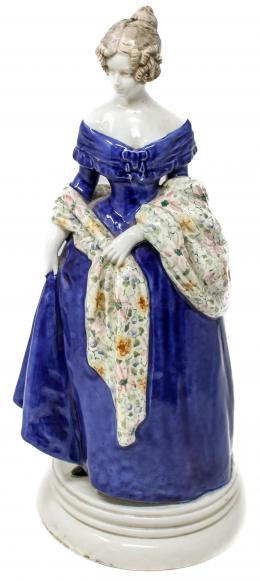 551 - FIGURA DE PORCELANA AUSTRÍACA