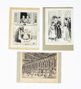 200 - VEHIL, J. Y DOS FIRMADOS CON INICIALES.