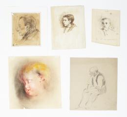 196 - TRES ANONIMOS, DOMINGO, S. ROSES Y FIRMADO ILEGIBLE