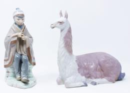 575 - DOS FIGURAS EN PORCELANA