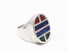 87 - ANILLO MEJICANO EN PLATA