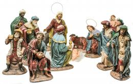1040 - CONJUNTO DE FIGURAS DE PESEBRE