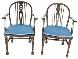 333 - PAREJA DE BUTACAS DE LOS AÑOS 40
