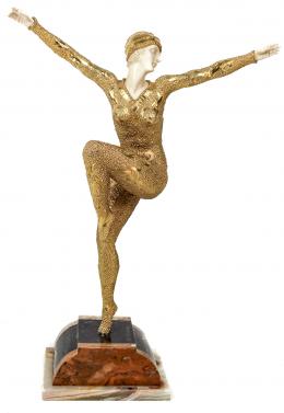 911 - FIGURA CRISOELEFANTINA