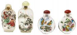 426 - CUATRO BOTELLAS PERFUMERO