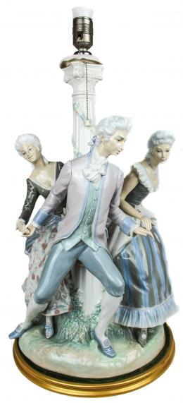 575 - LÁMPARA DE PORCELANA LLADRÓ