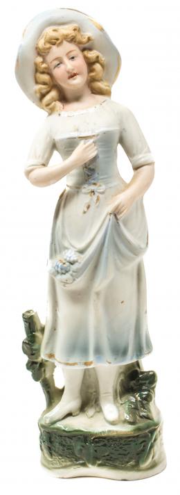 460 - "NIÑA" FIGURA EN BISCUIT