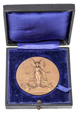 382 - MEDALLA CONMEMORATIVA FRANCESA 1909