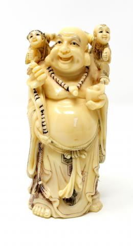 424 - FIGURA EN MARFIL DE HIPOPÓTAMO
