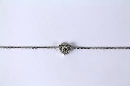 168 - PULSERA CORAZÓN CON BRILLANTES