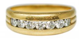 101 - ANILLO MEDIA ALIANZA CON BRILLANTES