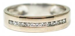 100 - ANILLO MEDIA ALIANZA CON BRILLANTES