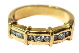 82 - ANILLO MEDIA ALIANZA CON BRILLANTES