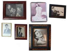 268 - LOTE DE FOTOGRAFIAS AUTOGRAFIADAS