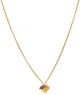 131 - COLGANTE CON BRILLANTE Y CADENA