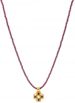 161 - GARGANTILLA CON CRUZ DE ISABEL LA CATÓLICA
