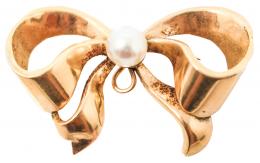 125 - BROCHE LAZO DE LOS AÑOS 40