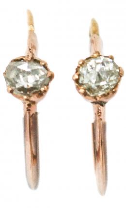 157 - PENDIENTES PARA NIÑA DEL S.XIX